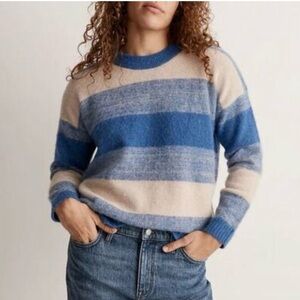 MADEWELL Space-Dyed Otis Pullover Sweater - Size Small